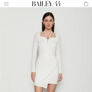 NWT BAILEY 44 REVOLVE Burman dress in to be me crème mini dress